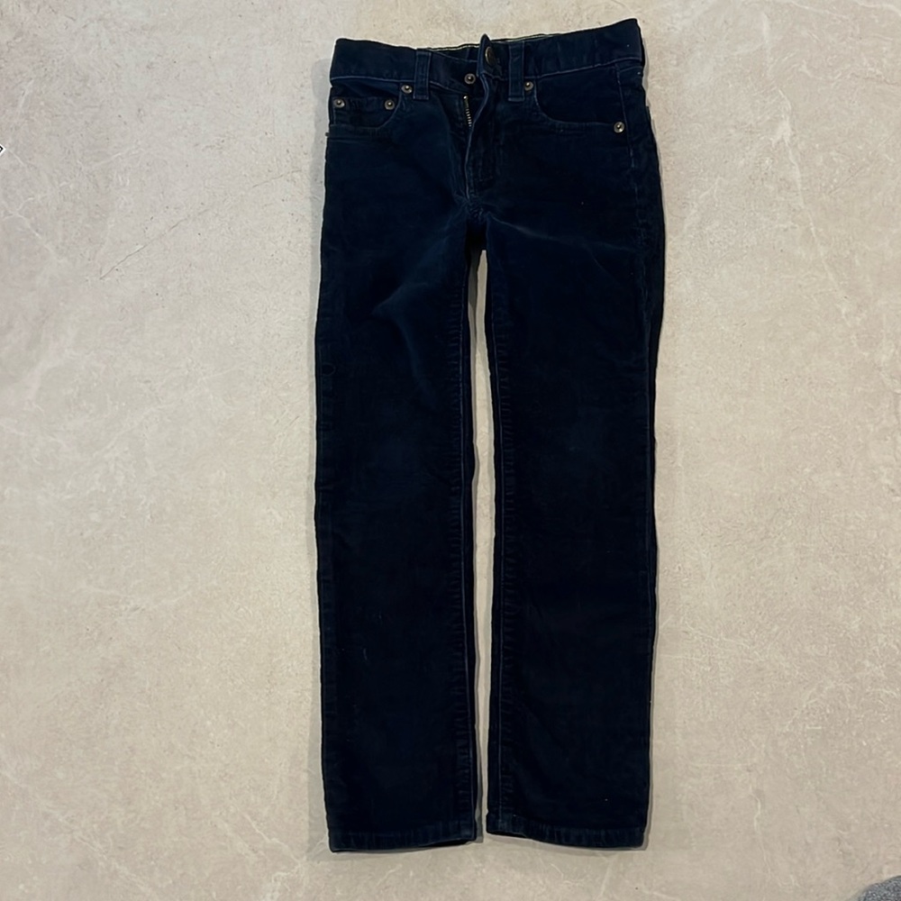 J crew navy blue corduroy pants